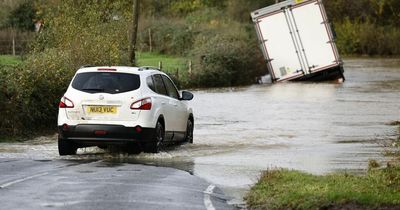 UK weather: Met Office issues amber alert for 4 inches of rain and 50mph gales TOMORROW