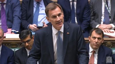 UK economy now in recession, Jeremy Hunt announces during Autumn Budget OLD