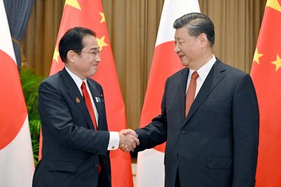 Japan PM Kishida urges open dialogue with China leader Xi ahead of summit