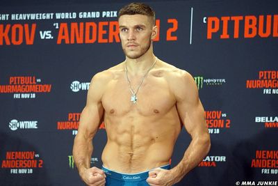 Bellator 288 weigh-in results: Nemkov-Anderson, Freire-Nurmagomedov title fights official after flawless session
