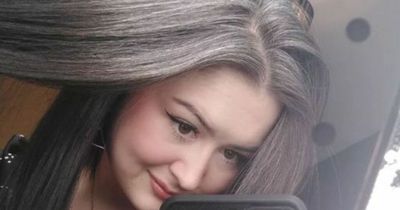 Glasgow woman embraces her natural hair after going grey at just 16