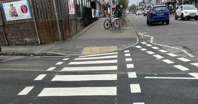 The mixed reactions towards new zebra crossings being trialled at junctions in Cardiff