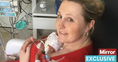 'I gave birth blindfolded - I was so convinced my baby would be stillborn'