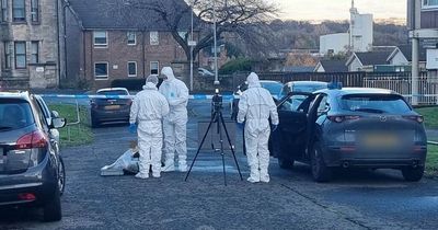 Forensics lock down Scots address after 'suspicious package' found in Cambuslang