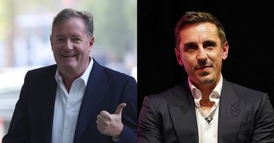 Piers Morgan claims Cristiano Ronaldo is 'only doing' what Man United legend Gary Neville told him to do