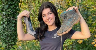 The girl more used to wellies as a Wildlife Trust volunteer who is now donning heels as a Miss Wales finalist