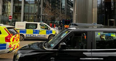 London landmark in 'lockdown' after reports person 'fell from a height'