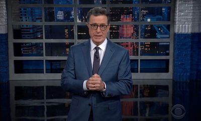 Stephen Colbert on Trump’s 2024 bid launch: ‘Even his family didn’t show’