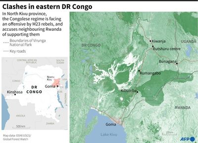 DR Congo sends warplanes against advancing M23 rebels