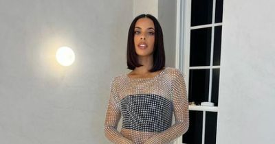 Rochelle Humes says mums on school run must think she's a 'fraud' as she dazzles in see-through dress
