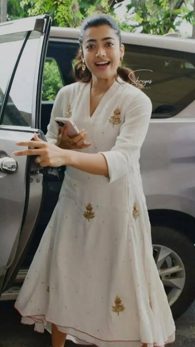 Rashmika Mandanna's off-duty ensembles