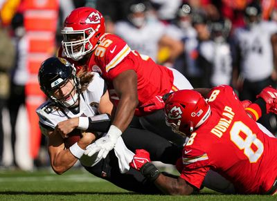 WATCH: Chiefs DE Carlos Dunlap mic’d up for 100th career sack