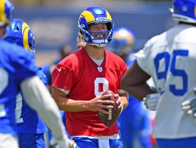 Rams QB Matthew Stafford (concussion) practicing fully, expected to start vs. Saints