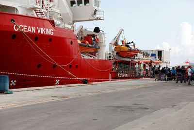 Minors from controversial migrant ship flee French refugee centre
