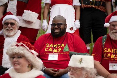 A note from Black Santa from Santa Camp