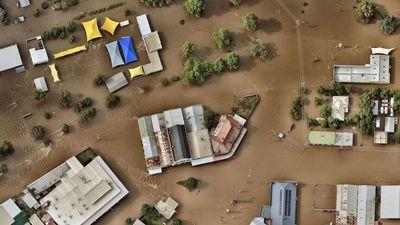 NSW Central West floods from above: Aerial photographs highlight force of the floodwaters