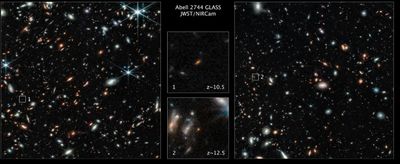 Webb observations point to a shorter cosmic dark age