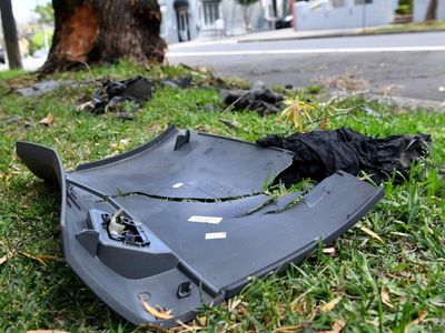 Man dies after teens' fiery car crash