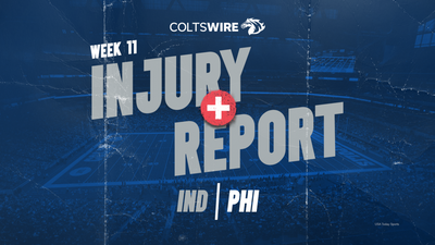 Colts vs. Eagles: Updated injury report for Week 11