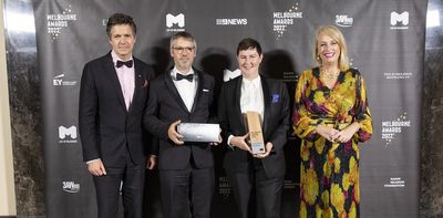 The Conversation wins the 2022 Melbourne Award for Knowledge and Innovation