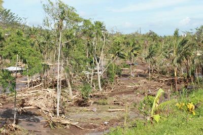 ‘When a cyclone hits a thatched hut in the Pacific Islands, it’s raw and scary’