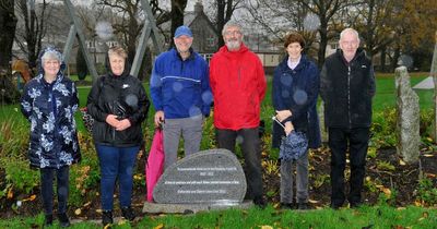 Covid memorial stone to be unveiled in Dalbeattie's Colliston Park
