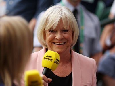 Sue Barker accidentally reveals Clare Balding will replace her as Wimbledon host