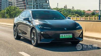 Changan Shenlan SL03 Is China's Tesla Model 3 Rival With Tilting Display