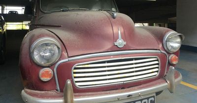 Mystery owner leaves vintage vehicle in city centre car park for years