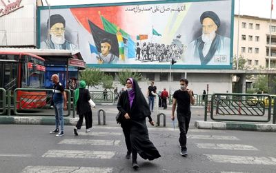 Iran protesters set fire to Khomeini's ancestral home: images