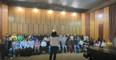 A kids' choir from Georgia learned Calon Lân to say thanks to Wales and it's stunningly perfect