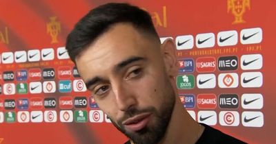 Bruno Fernandes quizzed on Cristiano Ronaldo interview and frosty handshake