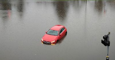 Rain batters east coast of Scotland leaving homes and roads flooded