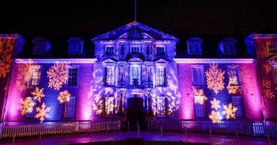 Spectacular lights trail opens for Christmas at Dunham Massey