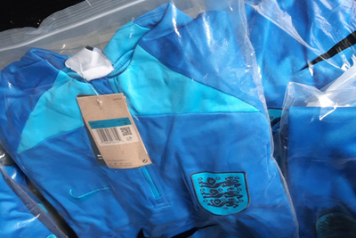 Police seize £500,000 of fake football shirts ahead of Qatar World Cup