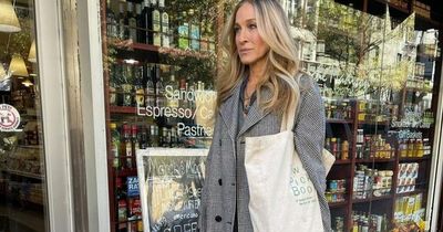 Donegal brand ‘so grateful’ to Sarah Jessica Parker as coat sells out after she wore it filming in NYC