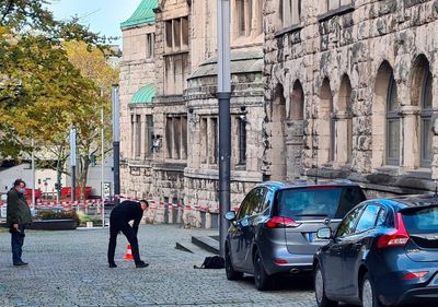 Bullet holes found at building next to old German synagogue