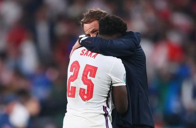 Bukayo Saka praised for ‘impeccable’ response to Euro 2020 heartbreak