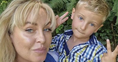 Josie Gibson says son Reggie, 4, has been talking to dad who died when she was 10