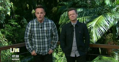ITV I'm A Celebrity hosts in 'ant infested' studio as host Ant McPartlin makes 'emotional' speech