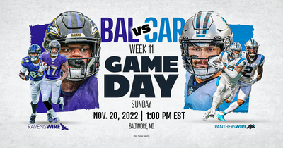 How to watch Panthers vs. Ravens: Time, TV and streaming options for Week 11