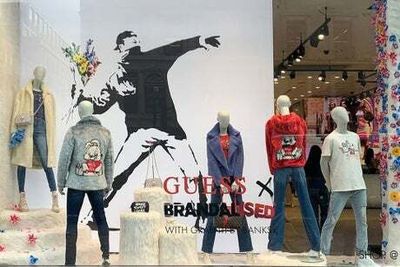 Banksy hits out at Guess on Regent Street for using his artwork ‘without permission’