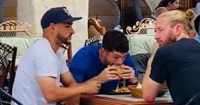 Christian Pulisic and USA stars fuelled up for World Cup - by eating burgers