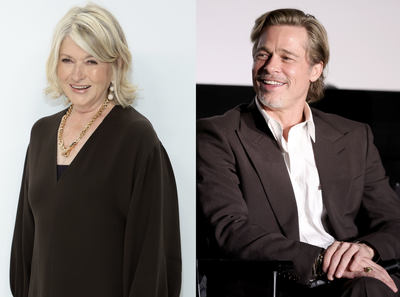 Martha Stewart confesses that she ‘melts’ when looking at photos of Brad Pitt