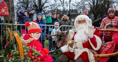 Strathaven trots into Christmas as popular Reindeer Day returns to town