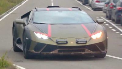 Lamborghini Huracan Sterrato Filmed On The Road With No Camo