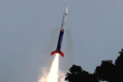 Indian startup launches country's first privately built rocket