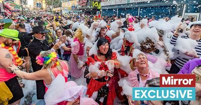 Record 45,000 Brits go barmy in Benidorm at 25th anniversary of fancy dress parade