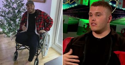 Rugby star Ifan Phillips relives horror motorbike crash that led to leg amputation