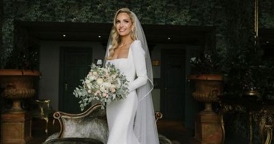Irish bride wows wedding guests in first dress she found online